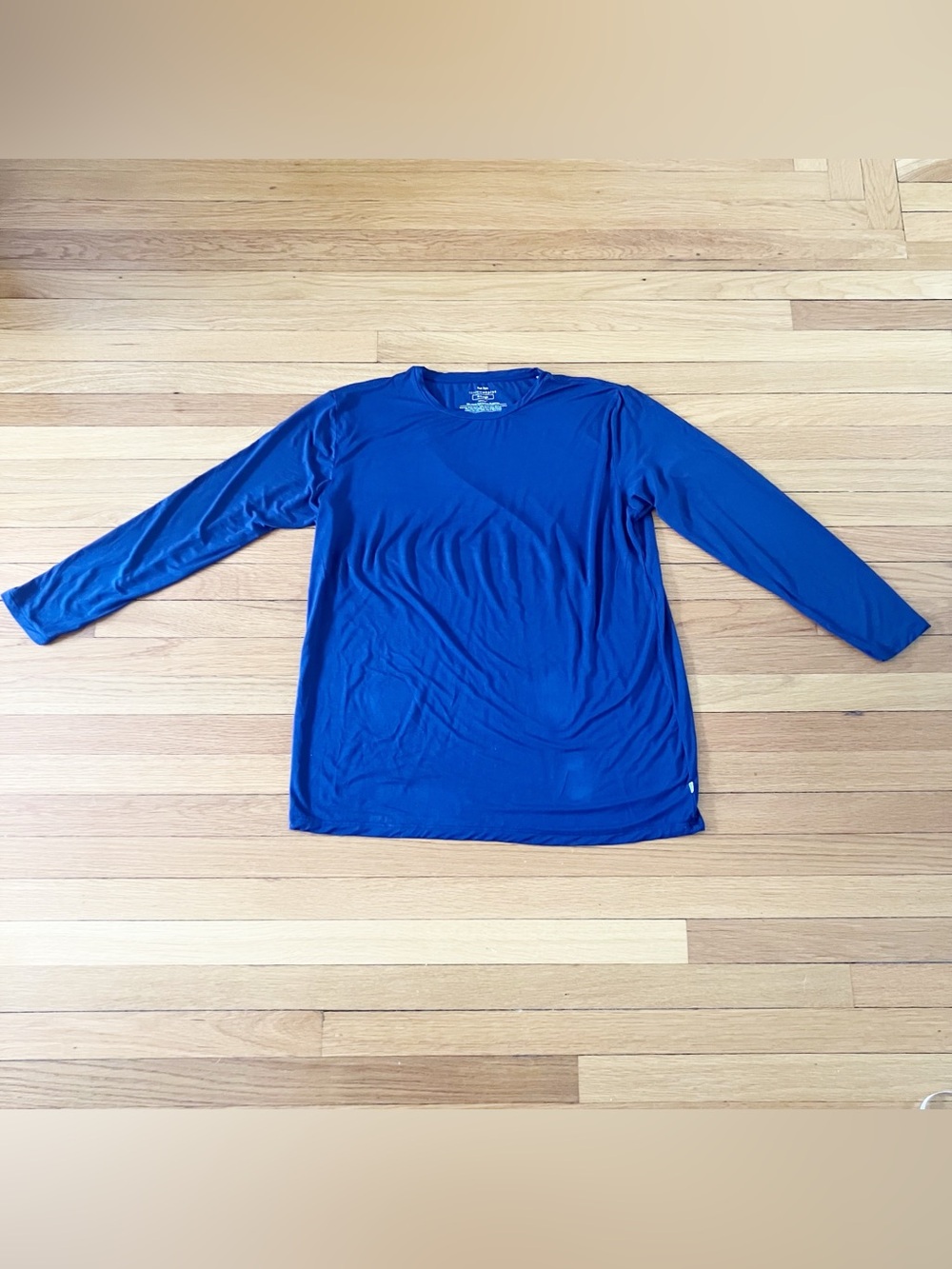 Little Sleepies Blue Bamboo Soft Stretch Breathable Pajama Top XL Extra Large